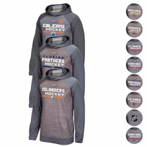 Sudadera con capucha para hombre NHL Reebok Center Ice TNT Team Logo Speedwick Performance - Imagen 1 de 69
