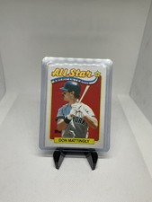 DON MATTINGLY 1989 TOPPS "ALL-STARS" CARD