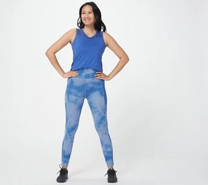 MIND BODY LOVE by Peace Love World Reversible Leggings Camo Size Small *NEW* - Picture 1 of 3