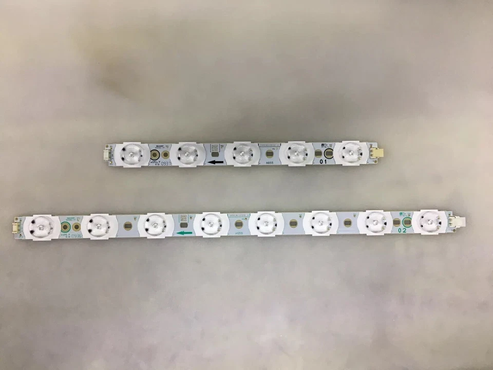 Barra Led Sharp A658WJ-97 e A655WJ-97 per Tv Sharp LC-32LE 600E - Immagine 1 di 3