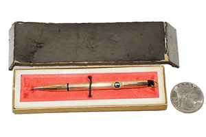 Lion’s International Club Cross Pencil - Gold - Picture 1 of 7