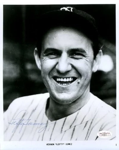 Lefty Gomez Signed Jsa Certed 8x10 Photo Authentic Autograph - Image 1 of 1