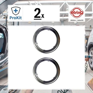 2x ORIGINAL® Elring Dichtung, Abgasrohr für BMW 1 X3 5 Touring 3 Touring X1 3 - Bild 1 von 6