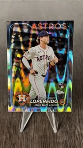 2024 Topps Chrome Update Series - Rookie Debut Joey Loperfido #USC140 RayWave - Picture 1 of 2