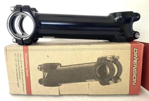 new DIMENSION threadless STEM 130mm 97° black 28.6 steerer 31.8 handlebar - Picture 1 of 5