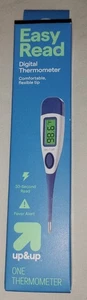 up&up Easy Read Digital Thermometer Comfortable Flexible Tip 30 Second Read New - Picture 1 of 6