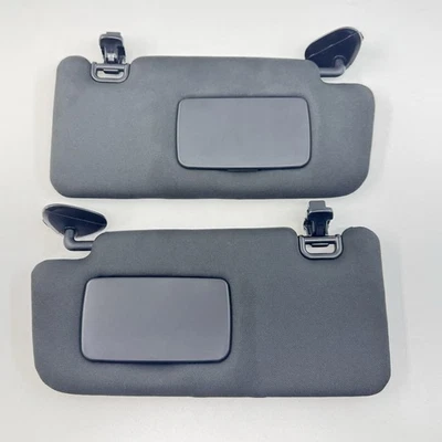 Par de parasoles parasol izquierdo y derecho Subaru WRX STI 15-21 negro OEM Foto 1 de 4