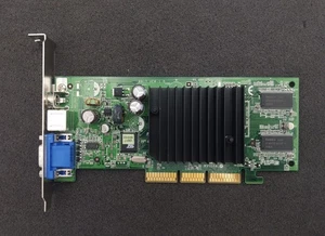 NVidia GeForce HP 5187-3705 64MB AGP Video Graphics Card - FAST SHIPPING - Picture 1 of 7