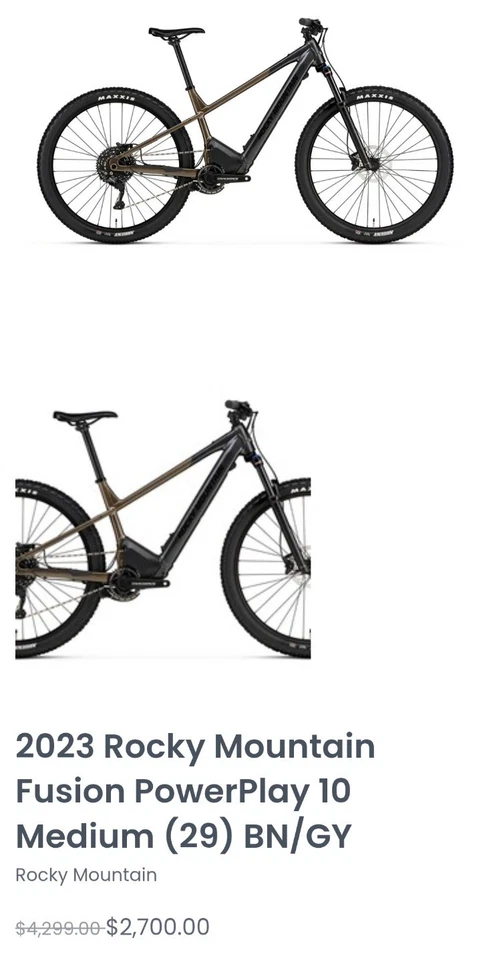 Rocky Mountain Fusion PowerPlay 10 size large 29 in wheels - image 1 of 2