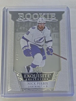 Nick Perbix - Exquisite Rookies /349 #R-35 - 2022-23 Upper Deck Ice - Image 1 of 2