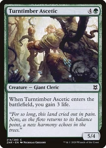 [MTG] Turntimber Ascetic (214) (ZNR) NM - Picture 1 of 1