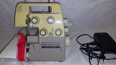 Nähmaschine Bernette 334D Overlock - Dachbodenfund - Bild 1 von 4