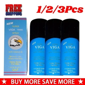 1-3 PIEZAS 150000VIGA Spray Sobrevelocidad Reduce La Eyaculación Retardada Masculina Dura-45ML. - Imagen 1 de 10
