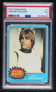 1977 Topps Star Wars Luke Skywalker #1 PSA 3 0s4 - Picture 1 of 3