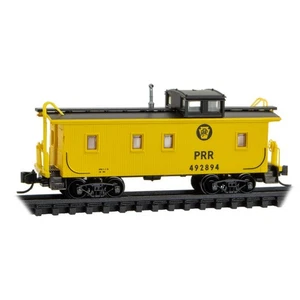 Micro-Trains MTL Escala N 34' Caboose Revestido Pennsylvania #492894 - Imagen 1 de 1