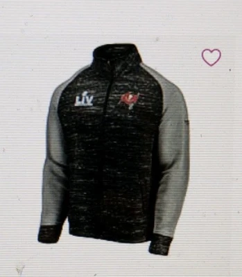 Chaqueta Tampa Bay Buccaneers Para Hombre L Gris Cremallera Completa Super Bowl Champs LIV Foto 1 de 4