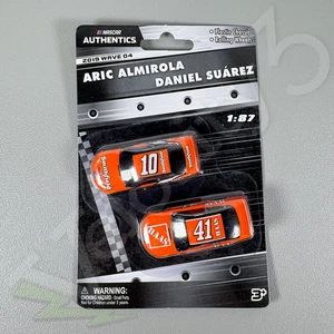 NASCAR Authentics 2-Pack - Almirola #10 & Daniel Suarez #41 | 2019 Wave 4 Set - Picture 1 of 9
