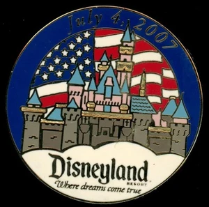 DLR Darsteller Arbeitstag 4. Juli 2007 Disney Pin 55563 - Bild 1 von 1