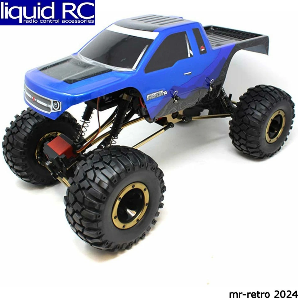 Redcat EVEREST-10-BLUE Everest-10 1:10 Rock Crawler: Azul/Preto - Imagem 1 de 1