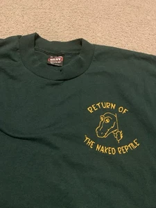 Vintage Delta Upsilon Alligator Hemd Herren XL grün griechische Bruderschaft Grafik - Bild 1 von 6