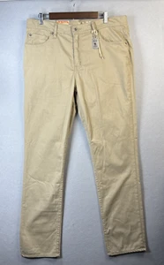 NWT Devil Dog Dungarees Rugged Tan Chino Pant Men 36x34 Slim Straight DD3060 New - Picture 1 of 14