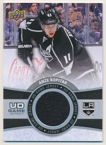 2015-16 Upper Deck Game Jerseys #GJAK Anze Kopitar 2E Jersey