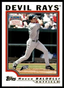 2004 Topps National Trading Card Day Rocco Baldelli Tampa Bay Devil Rays #1 - Picture 1 of 2
