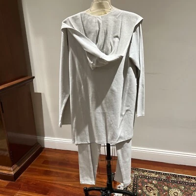 Donna Karan Ropa de Dormir Ropa de Salón Conjunto de 3 Piezas Para Mujer Talla 8 Suéter Tejido Gris Foto 1 de 4