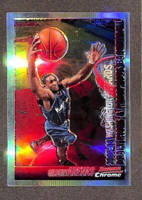 2005-06 Bowman Draft refractor cromado #102 Gilbert Arenas/300 Foto 1 de 3