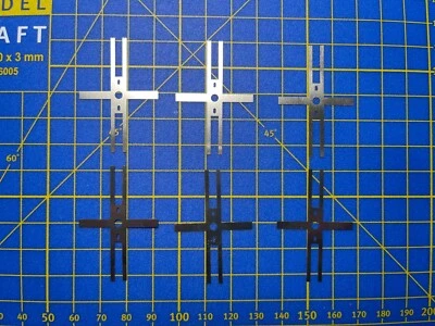 HOBRICOLETRAINMODELISME LOT de 6 lamelles maillechort prise courant train HO éclairage LED wagon décor