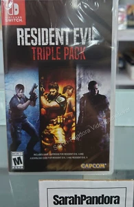 Resident Evil 4 5 6 Triple Pack Nintendo Switch Brand New Sealed - Picture 1 of 15