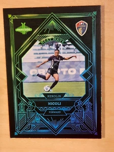 Kerolin Nicoli 2022 Parkside Paramount NWSL Next Wave SP /449 NC Courage S - Picture 1 of 2