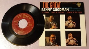 Benny Goodman Let's Dance/Don't Be That Way/Stompin Savoy Record 45rpm 7" Vinyl - Foto 1 di 2
