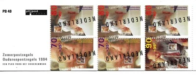 Netherlands 1994 - Seniors & telephone circle of friends - Booklet - MNH - Image 1 of 4