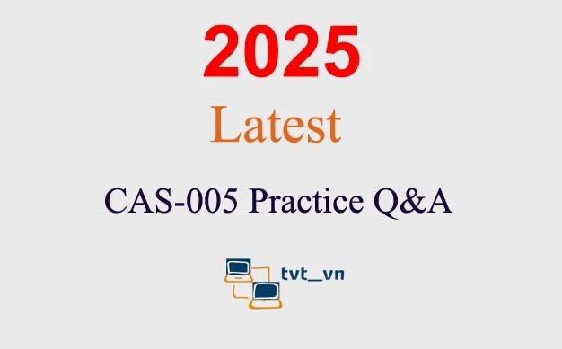 CAS-005 Practice Questions Answers GUARANTEED (1 month update) - Image 1 of 1