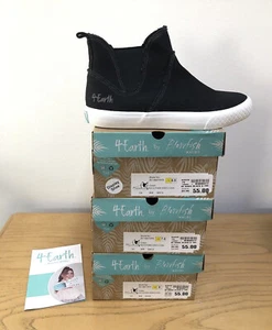 NEW Blowfish Malibu 4Earth TORTA Black Canvas Sneaker Women's 6.5, 7.5 & 8 - Picture 1 of 8