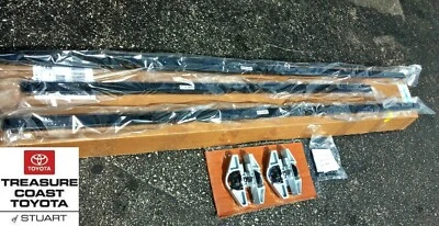 NEW OEM TOYOTA TUNDRA DECK RAIL SYSTEM & BED CLEATS LONG BED  6.5 FOOT BED - Image 1 of 4