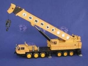 NZG 152 Grove TM1500 Mobile Crane - Yellow 1/55 Die-cast MIB - Picture 1 of 1