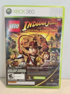 Microsoft Xbox 360 CIB COMPLETO PROBADO LEGO Indiana Jones y Kung Fu Panda Dual - Imagen 1 de 4