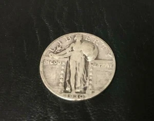 1930-S Standing Liberty Quarter 90% Silver 1930 S San Francisco Mint Invent#14 - Picture 1 of 2