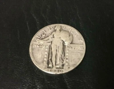 1930-S Standing Liberty Quarter 90% Silver 1930 S San Francisco Mint Invent#14 - Image 1 of 2