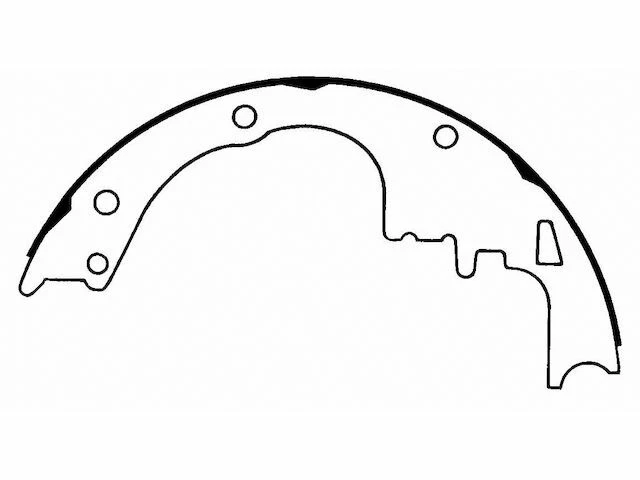 Juego de zapatas de freno delanteras para Oldsmobile Cutlass 1964-1972 1968 1965 1966 1967 Y144BQ Foto 1 de 1