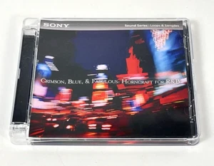 Sony Sound Series: Loops and Samples Crimson, Blue, & Fabulous Horncraft for R&B - Picture 1 of 3