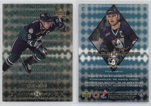 1999-00 Upper Deck Black Diamond Diamonation Paul Kariya #D1 HOF