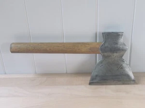 Vintage D. SHARP Douglass Mfg Co.USA Single Bevel Side Axe Antique Tools Hatchet - Picture 1 of 10