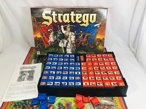 Vintage Stratego COMPLETE Milton Bradley 1999 Strategy War Spy Classic Battle - Picture 1 of 15