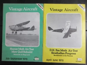VINTAGE AIRCRAFT magazines from the UK lot of 3 from 1978 - Imagen 1 de 5