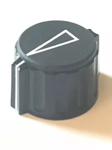 SCHÖNE QUALITÄT BULGIN SCHWARZ 28 MM PFEILKOPF ZEIGER STEUERHÜLSE KNOPF bsb2d3 - Bild 1 von 5