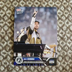 Mike Shinoda - 2024-25 UCL Topps NOW® - Tarjeta 167 - BUSCA AUTOS Y RELIQUIA AUTOMÁTICA - Imagen 1 de 2