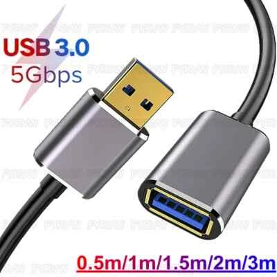 USB3.0 Exten Cable U disk Cable USB Extender USB A Male Extension female Cable - Image 1 of 4